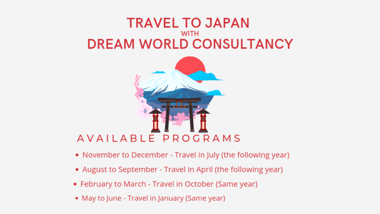 learn japanese with Dream world consultancy